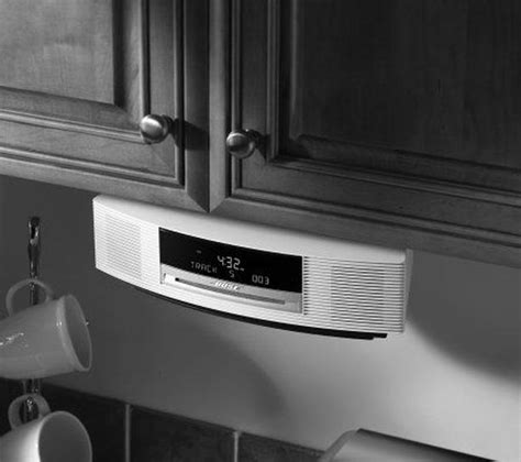 bose wave music radio system under cabinet wall mount bracket|Bose Under.